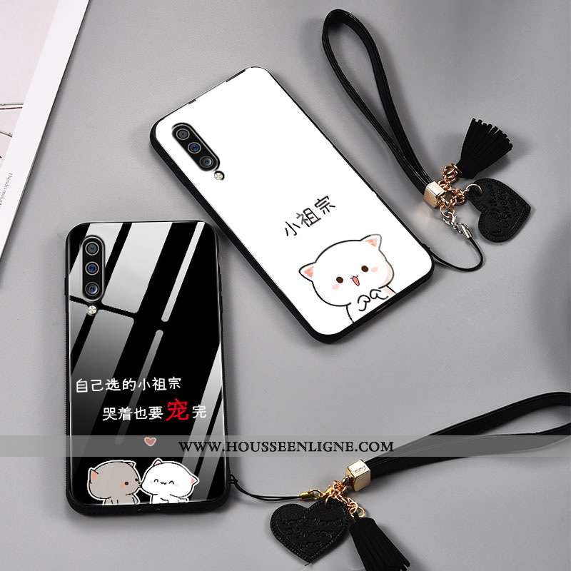Coque Samsung Galaxy A70 Créatif Ultra Ornements Suspendus Légère Tendance Personnalité Étoile Noir