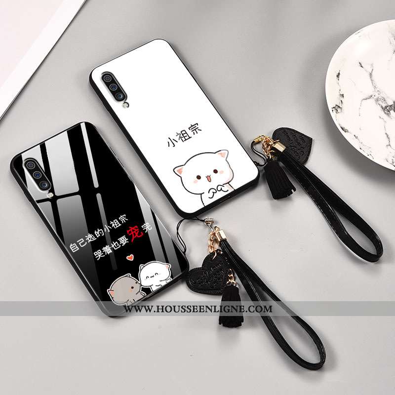 Coque Samsung Galaxy A70 Créatif Ultra Ornements Suspendus Légère Tendance Personnalité Étoile Noir