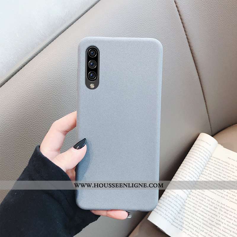 Coque Samsung Galaxy A70s Fluide Doux Silicone Incassable Légère Simple Tout Compris Délavé En Daim 