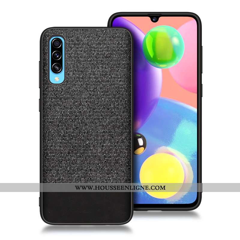 Coque Samsung Galaxy A70s Modèle Fleurie Fluide Doux Incassable Bleu Tout Compris Difficile Tendance