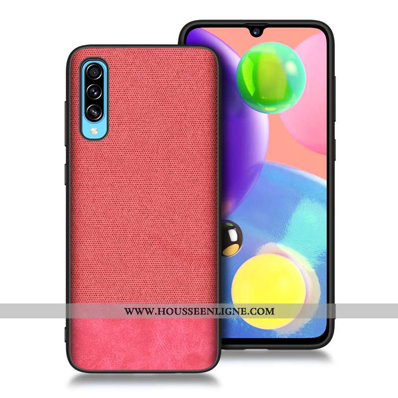 Coque Samsung Galaxy A70s Modèle Fleurie Fluide Doux Incassable Bleu Tout Compris Difficile Tendance