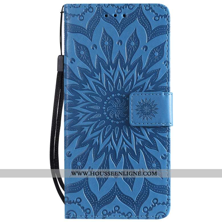 Coque Samsung Galaxy A70s Protection Cuir Étoile Fluide Doux Clamshell Étui Verte