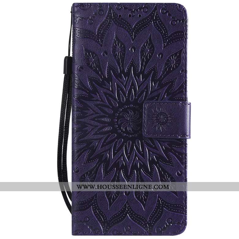 Coque Samsung Galaxy A70s Protection Cuir Étoile Fluide Doux Clamshell Étui Verte