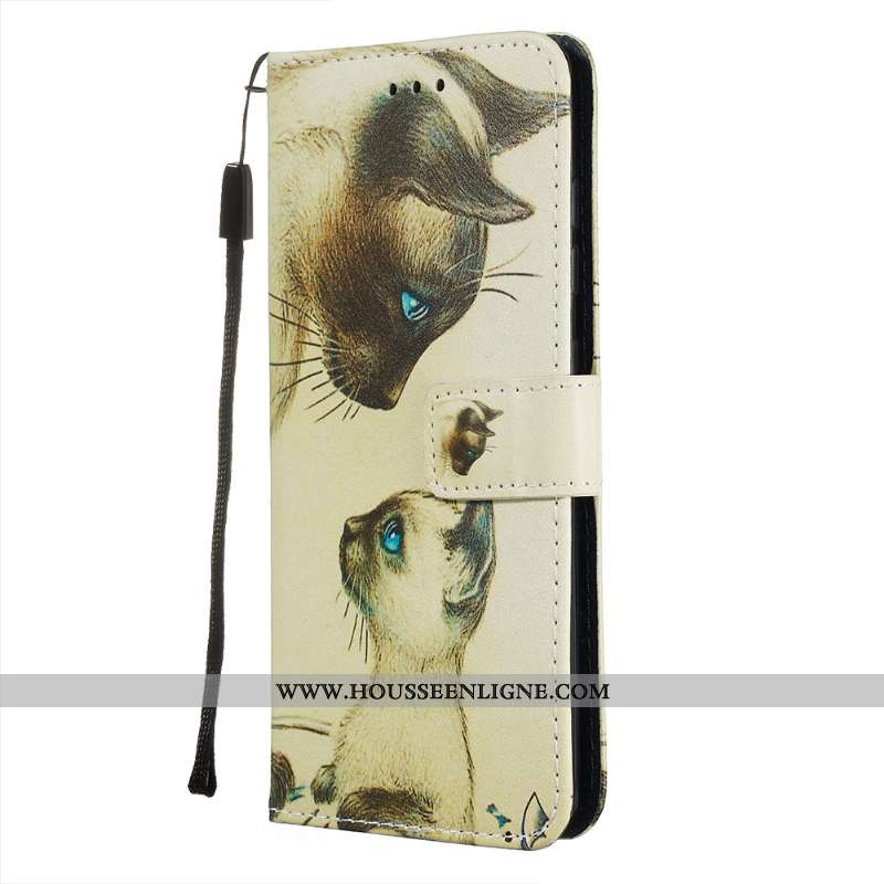 Coque Samsung Galaxy A71 Cuir Fluide Doux Étoile Carte Étui Personnalité Rose