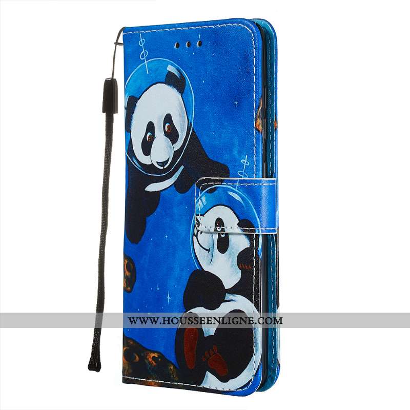 Coque Samsung Galaxy A71 Cuir Fluide Doux Étoile Carte Étui Personnalité Rose