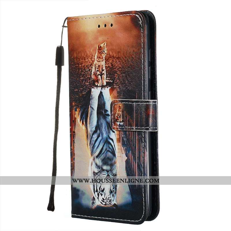 Coque Samsung Galaxy A71 Cuir Fluide Doux Étoile Carte Étui Personnalité Rose