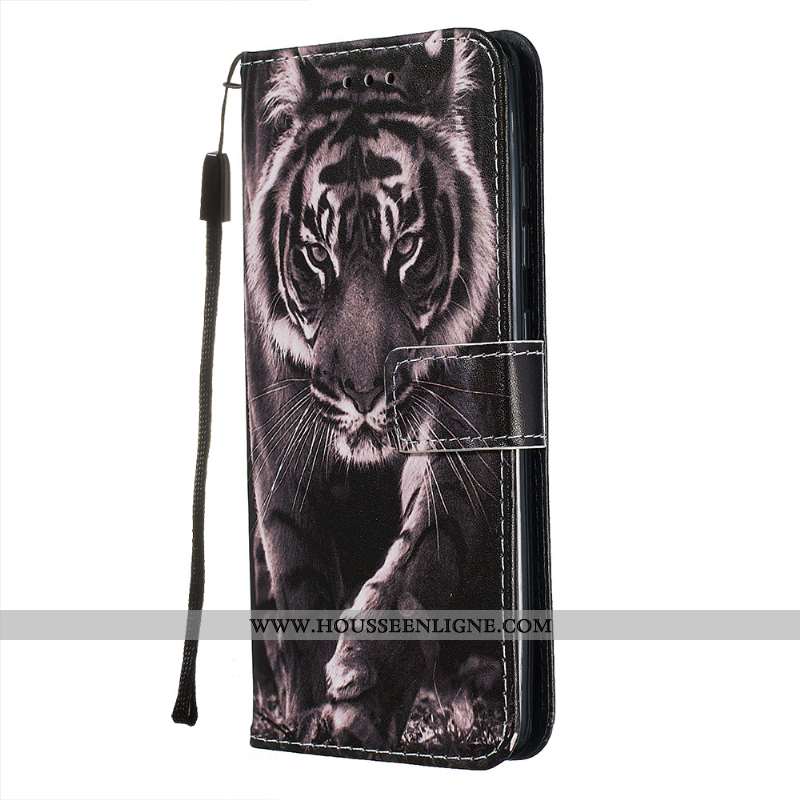 Coque Samsung Galaxy A71 Cuir Fluide Doux Étoile Carte Étui Personnalité Rose