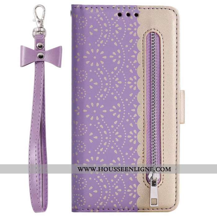 Coque Samsung Galaxy A71 Cuir Téléphone Portable Plier Noir Housse Étoile