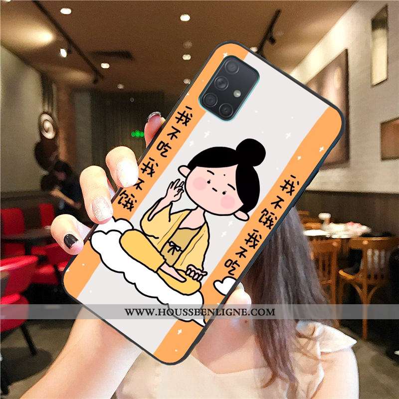Coque Samsung Galaxy A71 Protection Créatif Amoureux Incassable Tout Compris Téléphone Portable Dess