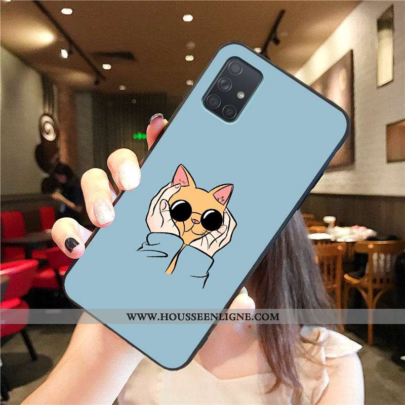 Coque Samsung Galaxy A71 Protection Créatif Amoureux Incassable Tout Compris Téléphone Portable Dess