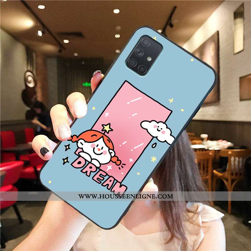 Coque Samsung Galaxy A71 Protection Créatif Amoureux Incassable Tout Compris Téléphone Portable Dess