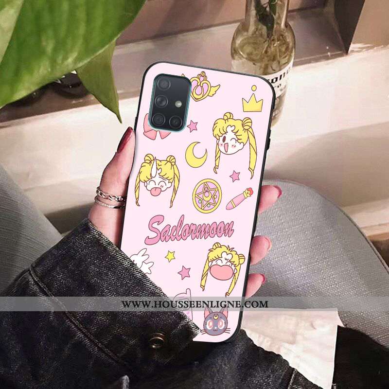 Coque Samsung Galaxy A71 Protection Créatif Amoureux Incassable Tout Compris Téléphone Portable Dess