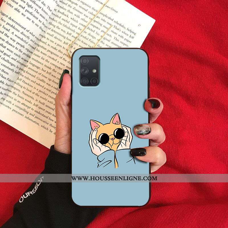 Coque Samsung Galaxy A71 Protection Créatif Amoureux Incassable Tout Compris Téléphone Portable Dess