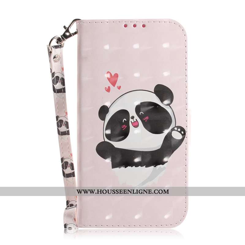 Coque Samsung Galaxy A71 Protection Cuir Téléphone Portable Carte Clamshell Étui Rose