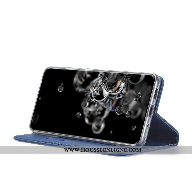 Coque Samsung Galaxy A71 Protection Étoile Simple Étui Téléphone Portable Clamshell Bleu