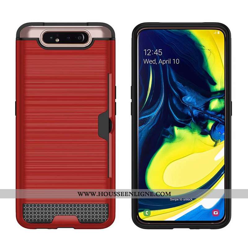 Coque Samsung Galaxy A80 Protection Créatif Étoile Carte Tout Compris Téléphone Portable Noir