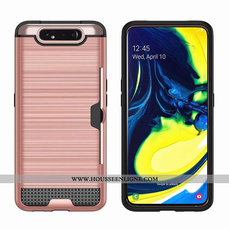 Coque Samsung Galaxy A80 Protection Créatif Étoile Carte Tout Compris Téléphone Portable Noir