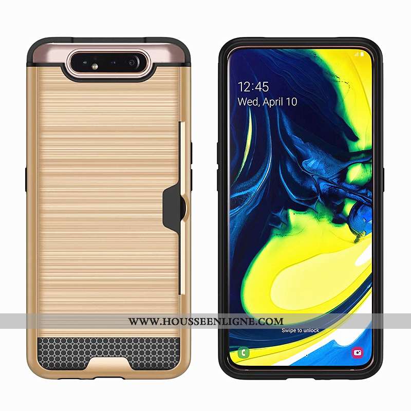 Coque Samsung Galaxy A80 Protection Créatif Étoile Carte Tout Compris Téléphone Portable Noir