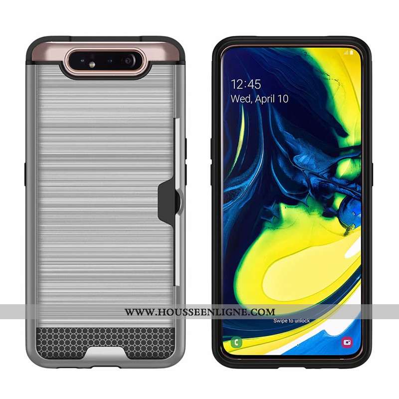 Coque Samsung Galaxy A80 Protection Créatif Étoile Carte Tout Compris Téléphone Portable Noir