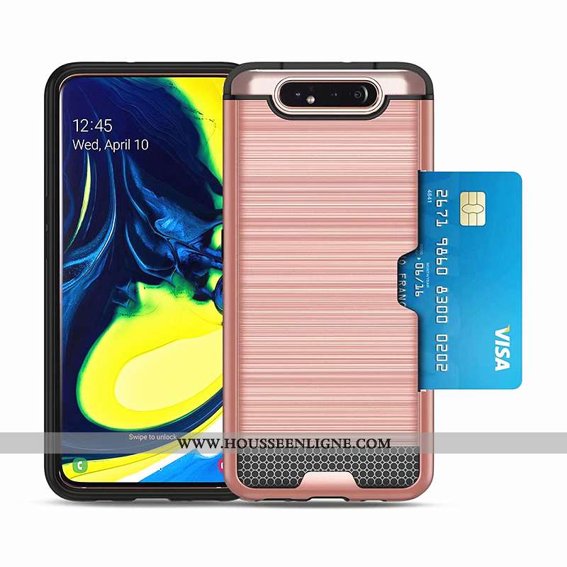 Coque Samsung Galaxy A80 Protection Créatif Étoile Carte Tout Compris Téléphone Portable Noir