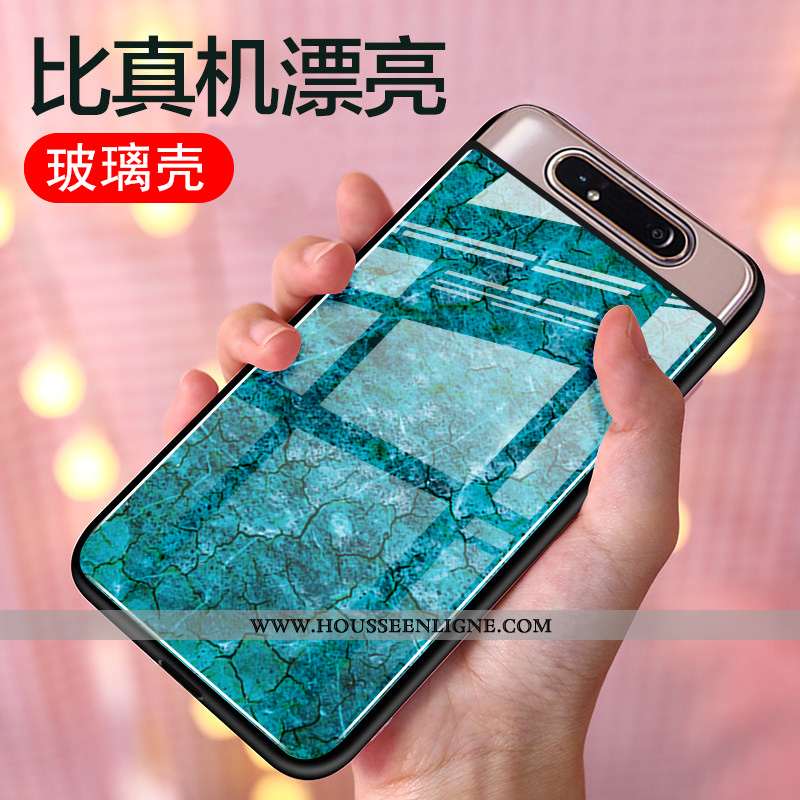Coque Samsung Galaxy A80 Protection Verre Personnalité Tout Compris Fluide Doux Incassable Silicone 
