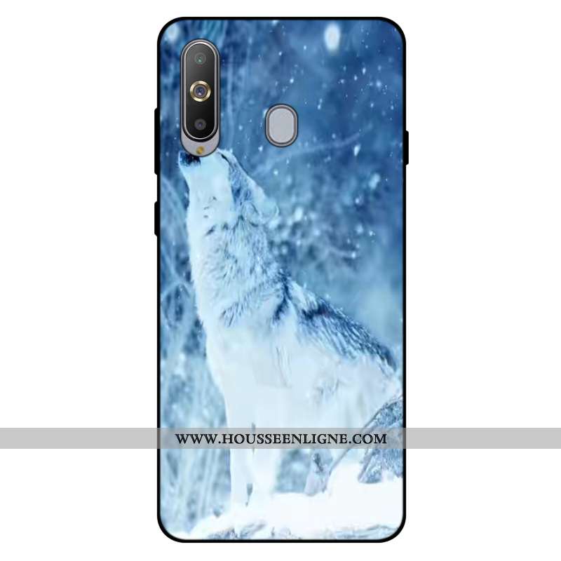 Coque Samsung Galaxy A8s Créatif Dessin Animé Tout Compris Incassable Personnalisé Silicone Fluide D