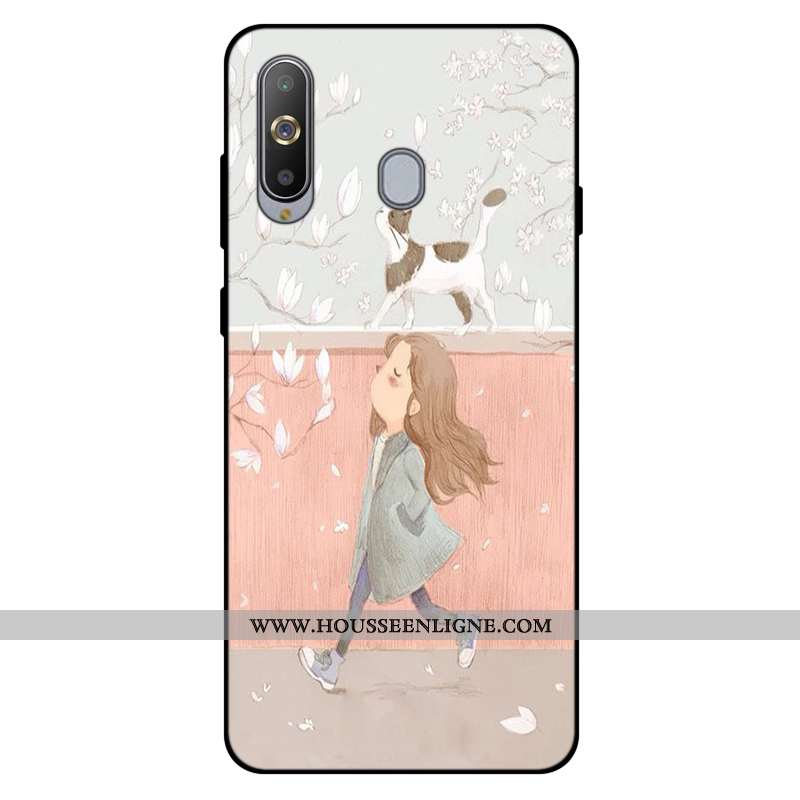 Coque Samsung Galaxy A8s Créatif Dessin Animé Tout Compris Incassable Personnalisé Silicone Fluide D