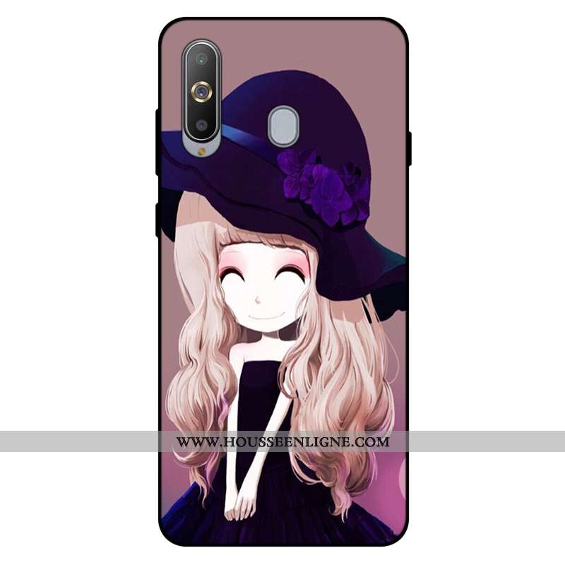 Coque Samsung Galaxy A8s Créatif Dessin Animé Tout Compris Incassable Personnalisé Silicone Fluide D