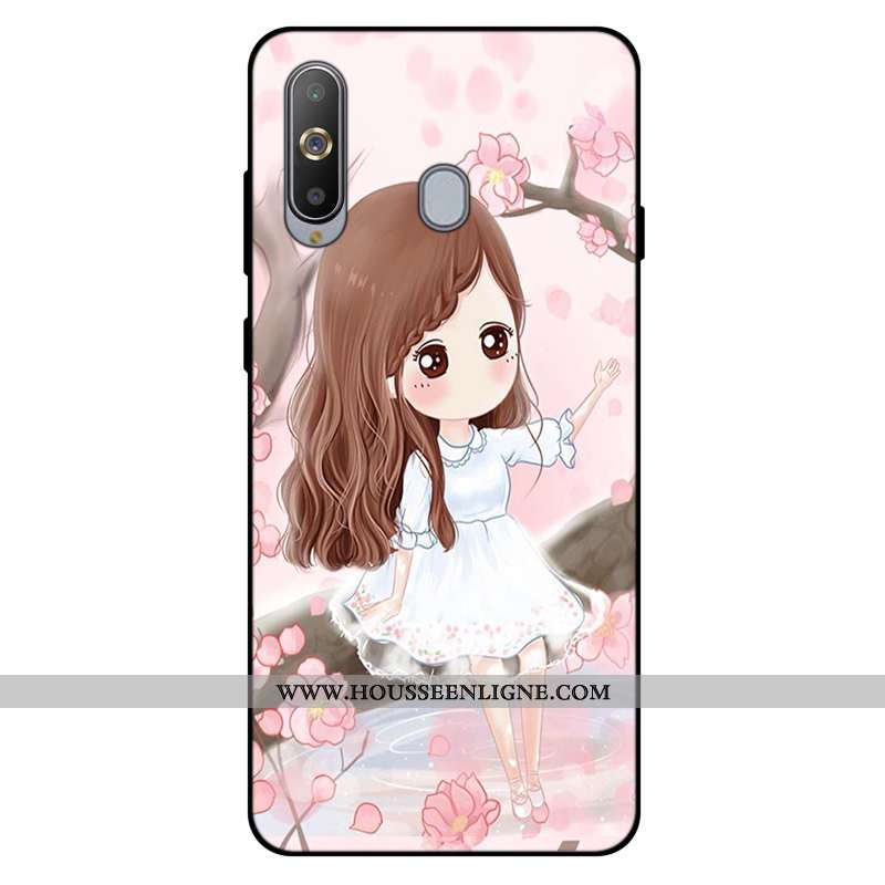 Coque Samsung Galaxy A8s Créatif Dessin Animé Tout Compris Incassable Personnalisé Silicone Fluide D