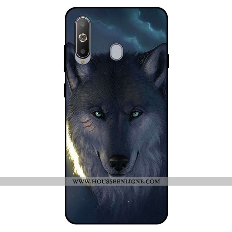 Coque Samsung Galaxy A8s Créatif Dessin Animé Tout Compris Incassable Personnalisé Silicone Fluide D