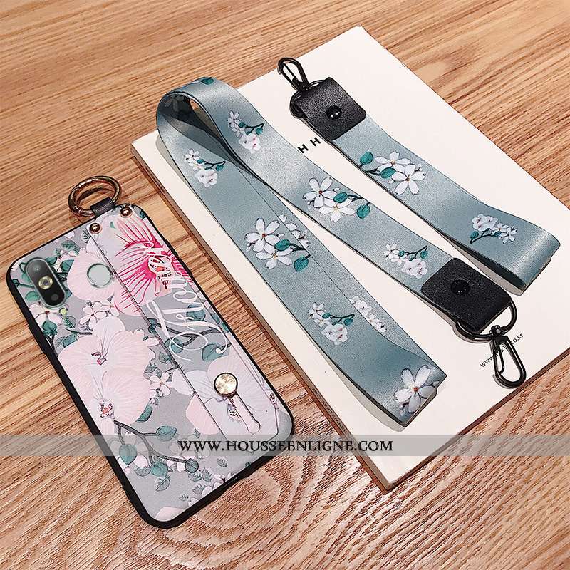 Coque Samsung Galaxy A8s Fluide Doux Silicone Tendance Étoile Petit Blanc Blanche