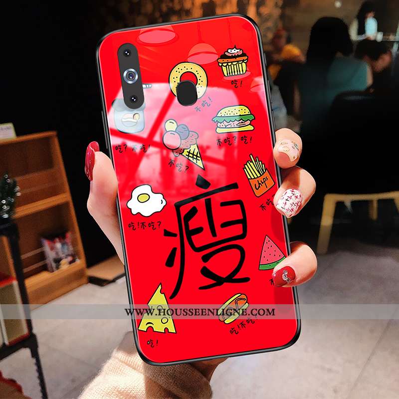 Coque Samsung Galaxy A8s Personnalité Protection Étui Jaune Téléphone Portable Étoile