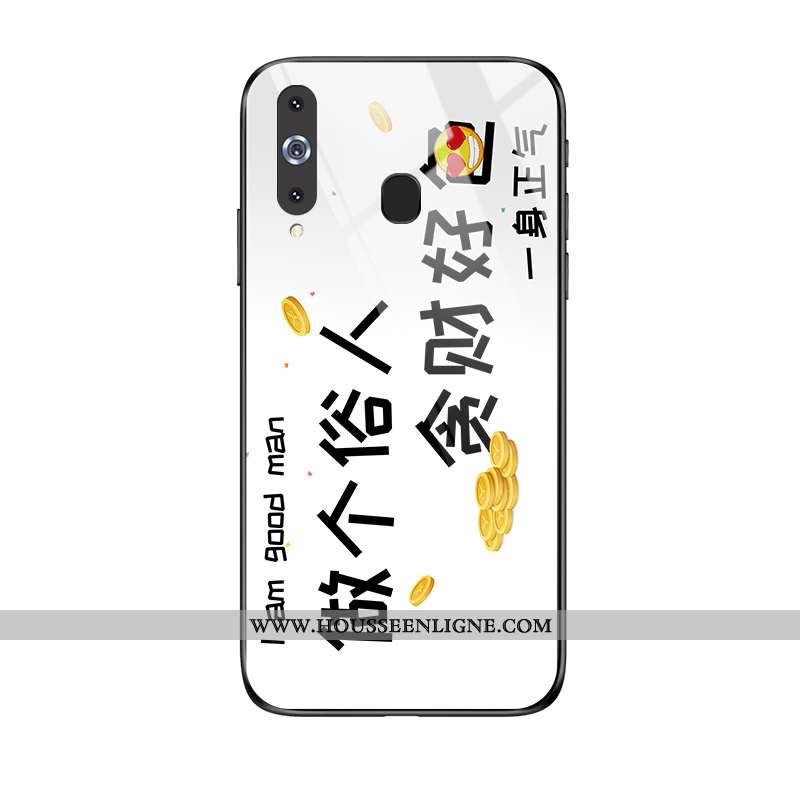 Coque Samsung Galaxy A8s Personnalité Protection Étui Jaune Téléphone Portable Étoile