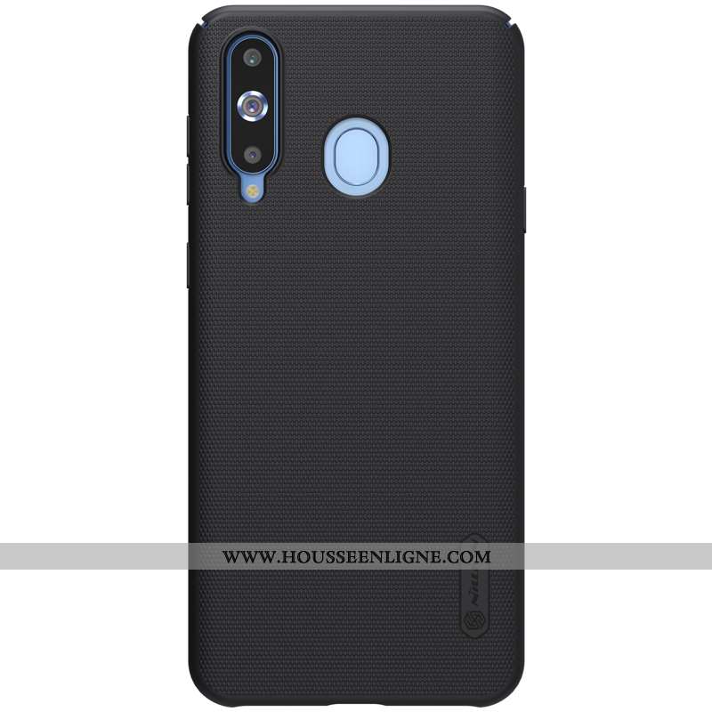 Coque Samsung Galaxy A8s Protection Délavé En Daim Téléphone Portable Jaune Étoile Incassable
