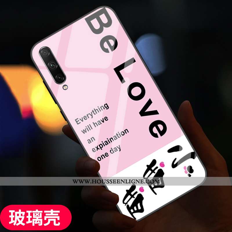 Coque Samsung Galaxy A90 5g Personnalité Créatif Tempérer Protection Verre Téléphone Portable Fluide