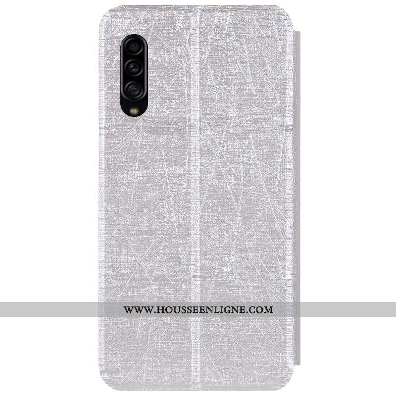 Coque Samsung Galaxy A90 5g Protection Cuir Incassable Étui Étoile Fluide Doux Rose
