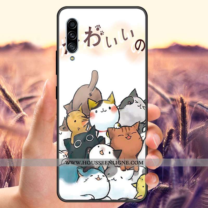 Coque Samsung Galaxy A90 5g Verre Miroir Personnalisé Tout Compris Tempérer Bleu Marin Bleu Foncé
