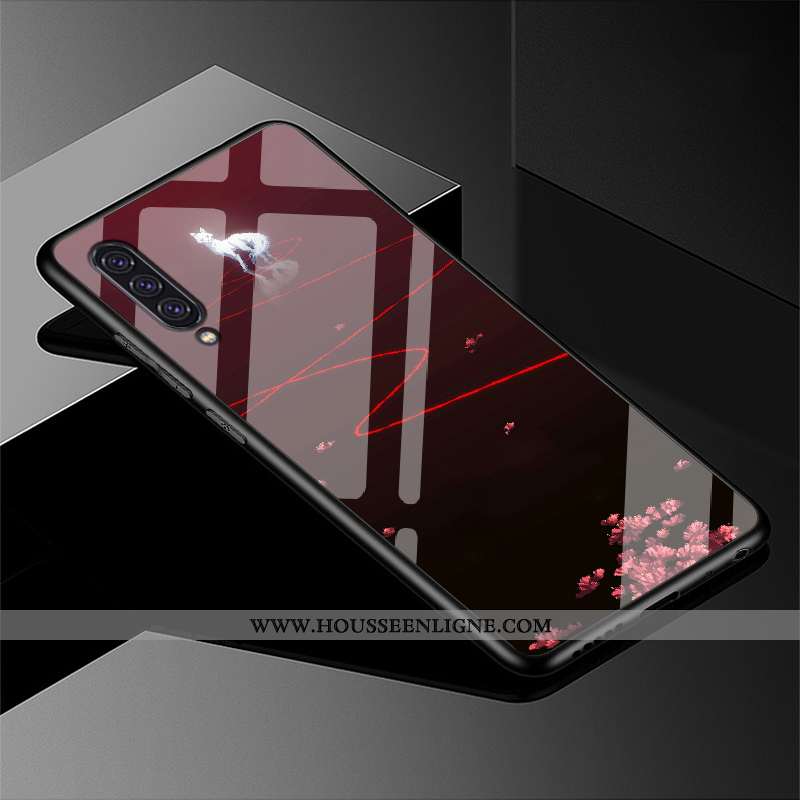 Coque Samsung Galaxy A90 5g Verre Personnalité Dessin Animé Téléphone Portable Personnalisé Fluide D