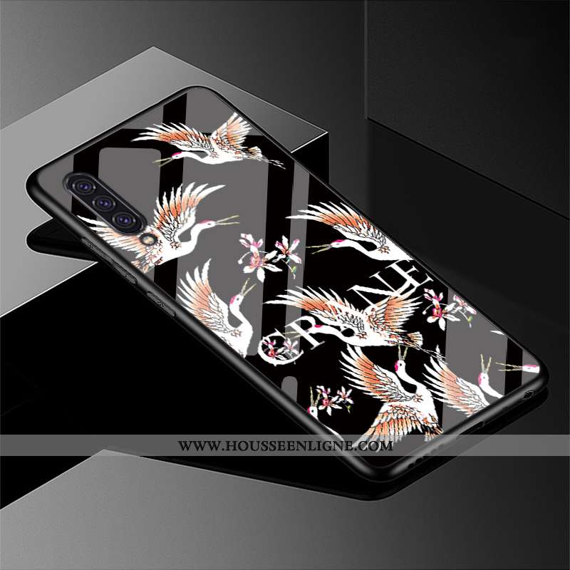 Coque Samsung Galaxy A90 5g Verre Personnalité Dessin Animé Téléphone Portable Personnalisé Fluide D