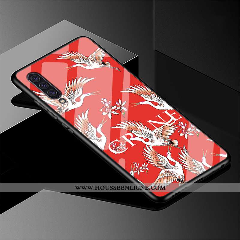 Coque Samsung Galaxy A90 5g Verre Personnalité Dessin Animé Téléphone Portable Personnalisé Fluide D
