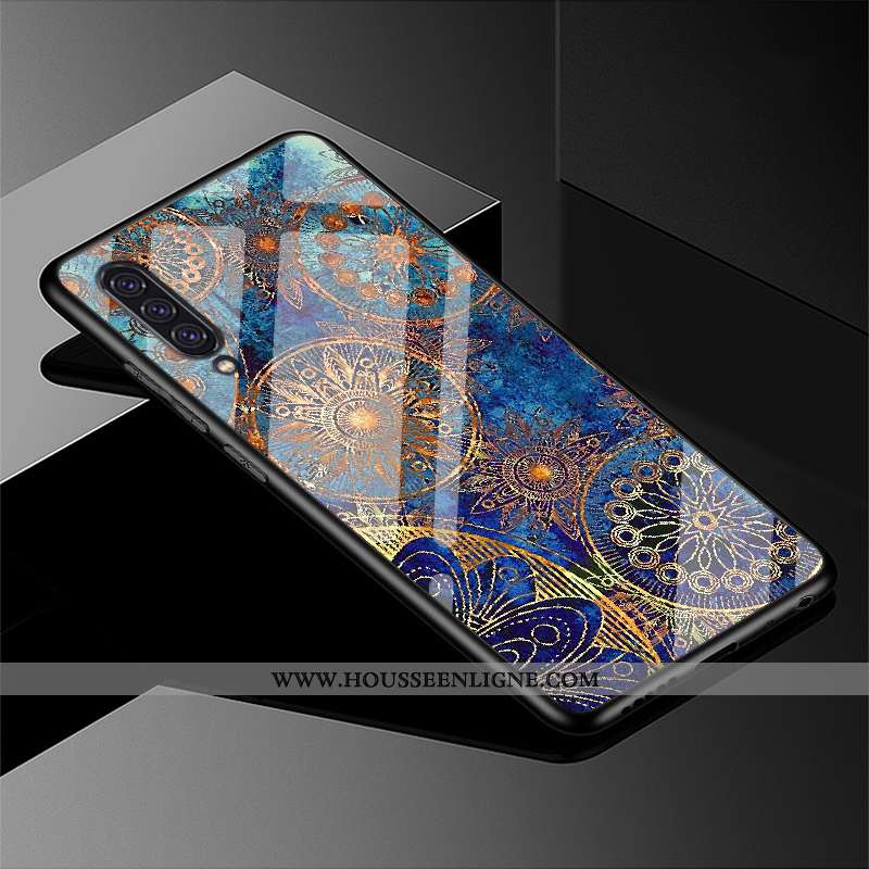 Coque Samsung Galaxy A90 5g Verre Personnalité Dessin Animé Téléphone Portable Personnalisé Fluide D