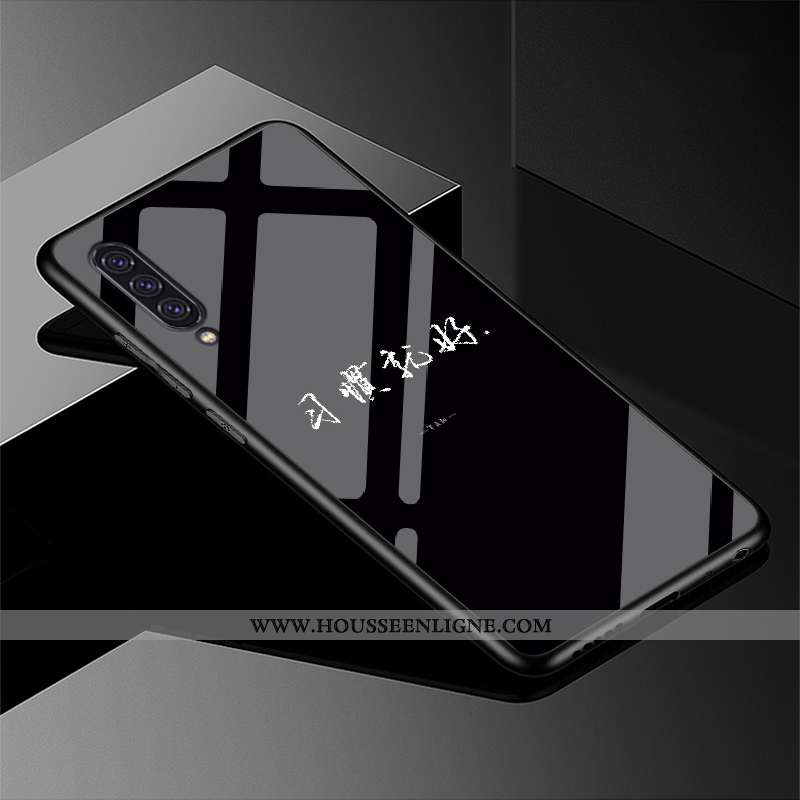 Coque Samsung Galaxy A90 5g Verre Personnalité Dessin Animé Téléphone Portable Personnalisé Fluide D