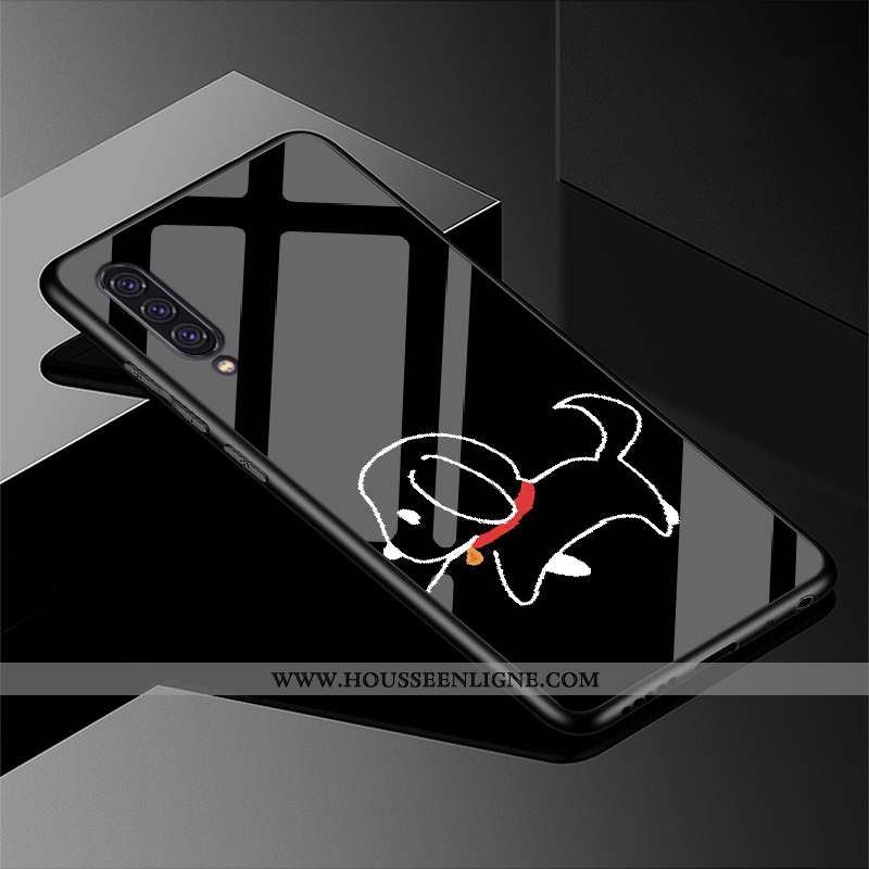 Coque Samsung Galaxy A90 5g Verre Personnalité Dessin Animé Téléphone Portable Personnalisé Fluide D