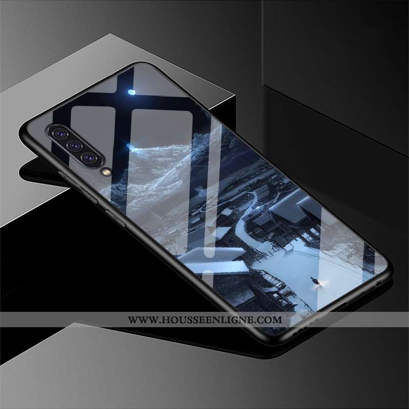 Coque Samsung Galaxy A90 5g Verre Personnalité Dessin Animé Téléphone Portable Personnalisé Fluide D