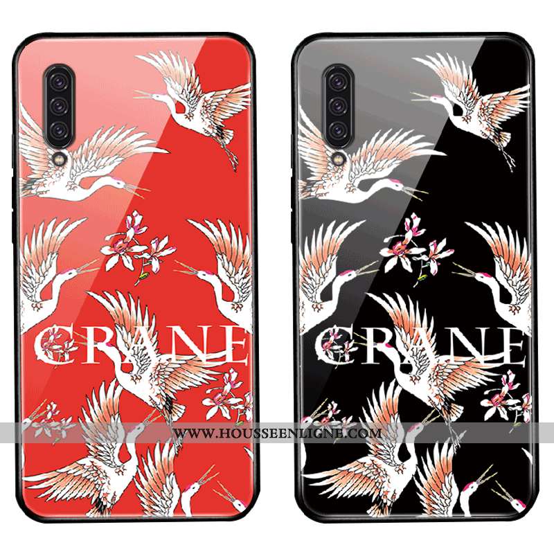 Coque Samsung Galaxy A90 5g Verre Personnalité Dessin Animé Téléphone Portable Personnalisé Fluide D