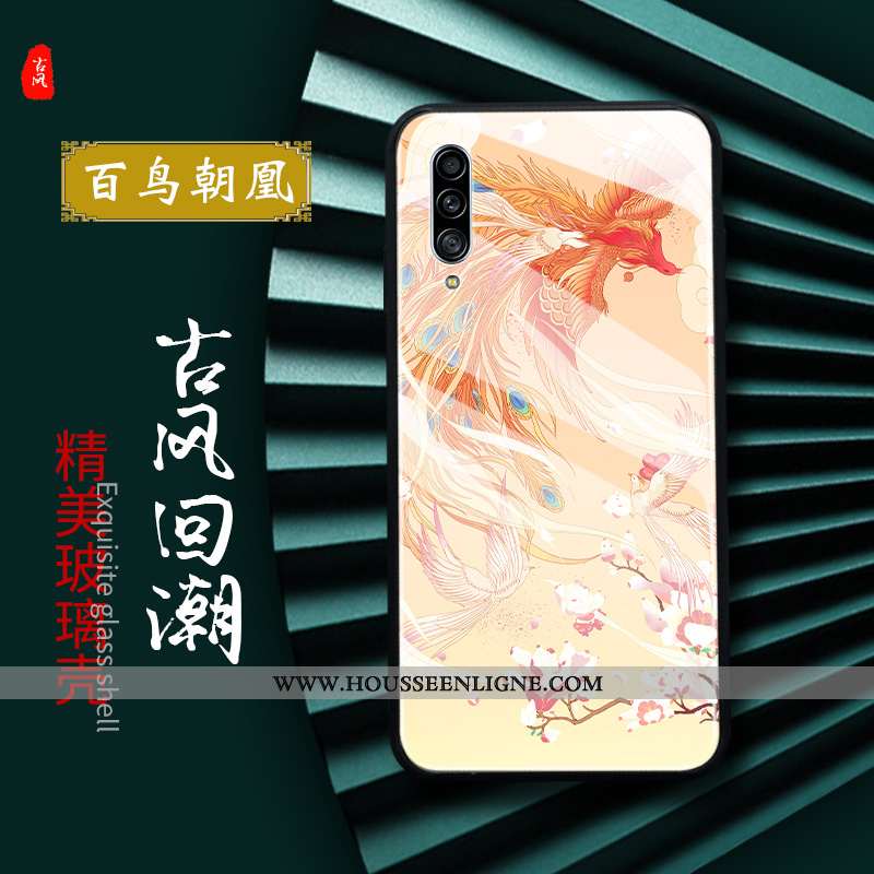 Coque Samsung Galaxy A90 5g Verre Protection Tout Compris Incassable Style Chinois Téléphone Portabl