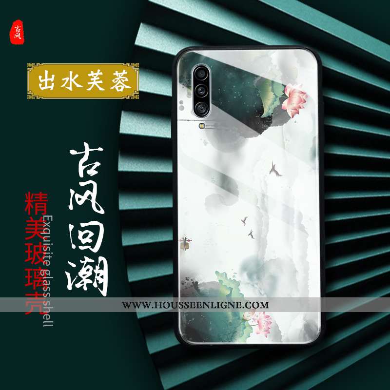 Coque Samsung Galaxy A90 5g Verre Protection Tout Compris Incassable Style Chinois Téléphone Portabl