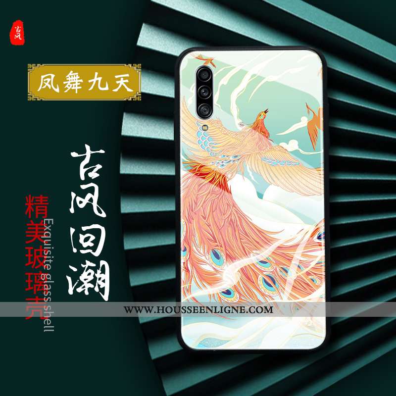 Coque Samsung Galaxy A90 5g Verre Protection Tout Compris Incassable Style Chinois Téléphone Portabl