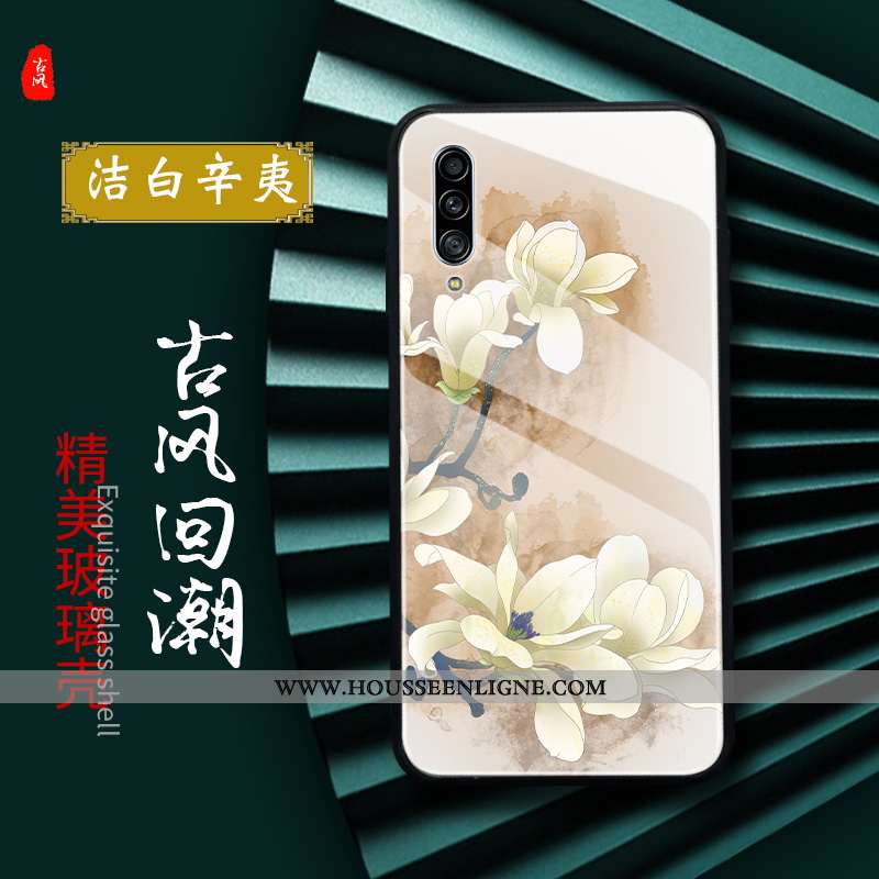 Coque Samsung Galaxy A90 5g Verre Protection Tout Compris Incassable Style Chinois Téléphone Portabl
