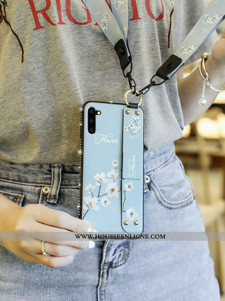 Coque Samsung Galaxy Note 10 Fluide Doux Silicone Protection Légère Personnalité Téléphone Portable 